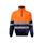 Sudadera bicolor (300g/m²) en tejido polar de poliéster (100%) Vl Thor "Vl thor large" LARGE