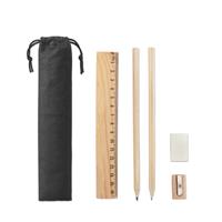 Juego de escritura suministrado en una bolsa no tejida Pockety