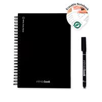 El set incluye un "Infinitebook", un kit de limpieza, un marcador y un portamarcadores Starter Kit "Starter kit infinitebook a5" INFINITEBOOK A5