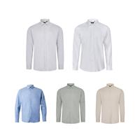 Camisa Oxford para hombre (180 g/m²) de algodón (50 %), poliéster (45 %) y elastano (5 %) Vl Prithvi "Vl prithvi man" MAN
