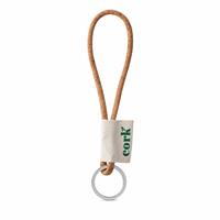 Muestra impresa de Lanyard CORK Short (Ø 5 mm) "75011s"