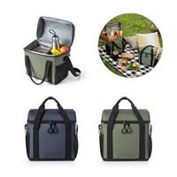 Bolsa térmica acolchada en poliéster reciclado 600D ripstop 11 L Roma M
