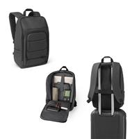 Mochila para portátil fabricada en poliéster reciclado 600D de alta densidad 16" Toulon