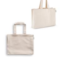Bolsa de algodón (50%), algodón reciclado (30%) y poliéster (20% rPET) (280 g/m²) Parma