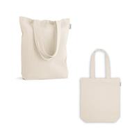 Bolsa de algodón (50%), algodón reciclado (30%) y poliéster (20% rPET) (220 g/m²) Girona