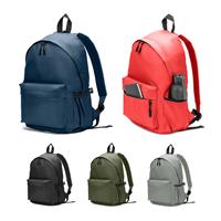 Mochila clásica con un diseño atemporal en poliéster reciclado 600D Rosario