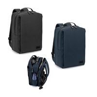 Mochila para portátil (17") fabricada con poliéster reciclado 600D de alta densidad (20L) Glasgow