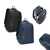 Mochila para portátil de PU (16"), con cremalleras resistentes al agua Noumea