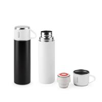 Botella de acero inoxidable de doble pared (90% reciclado) con acabado mate 490 mL Comaneci