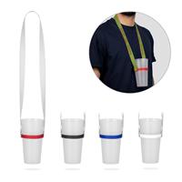 Set Lanyard SUBLIMACIÓN Largo II (20 mm) Duo con portavasos de silicona Bolton