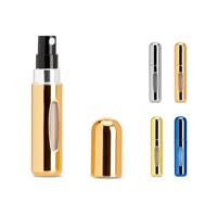 Atomizador de perfume de aluminio recargable diseñado para una fácil recarga Linden