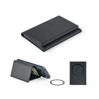 Cartera magnética de PU de gran capacidad con bloqueo RFID Harald