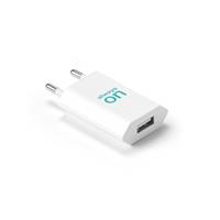 Adaptador de corriente USB-A 5W fabricado en ABS reciclado (100% rABS) WOESE