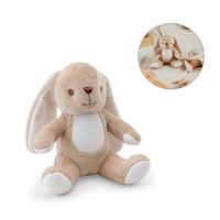 Peluche de poliéster con forma de conejo, con tela apta para personalizar Bugs
