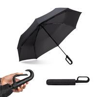 Paraguas grande (27") fabricado en pongee 190T Camille