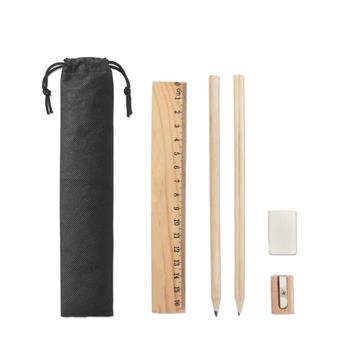 Juego de escritura suministrado en una bolsa no tejida Pockety