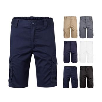 Bermudas elásticas multibolsillos (240g/m²), en algodón (46%), EME (38%) y poliéster (16%) Vl Hebe