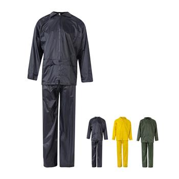 Traje de lluvia (225g/m²), de dos piezas en poliéster (100%) con revestimiento de PVC Vl Sedna
