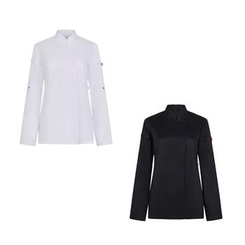 Chaqueta de cocina para mujer (190 g/m²) fabricada con algodón (35 %) y poliéster reciclado (65 %) Vl Thoth