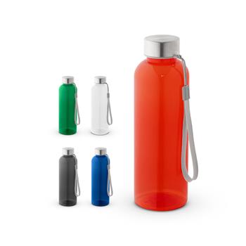 Botella PET reciclado (100% rPET) con acabado translúcido brillante 600 ml Enders M