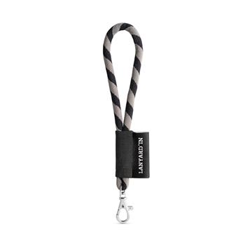 Lanyard TUBE Short (Ø 7 mm) con mosquetón de 9 mm Set