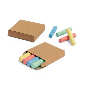 Caja con 4 barras de tiza Parrot