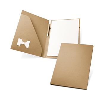 Carpeta para documentos A4 fabricada con papel 100 % reciclado (450 g/m²) Poe