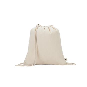Bolsa mochila 100% algodón reciclado (180 g/m²) Maiorca
