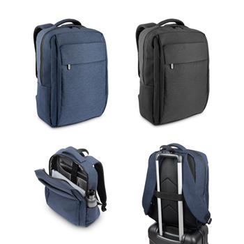 Mochila para portátil totalmente acolchada en poliéster reciclado de alta densidad 300D y forro de poliéster reciclado 210D 15.6’ Coventry