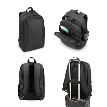 Mochila para portátil en poliéster reciclado de alta densidad 600D Drammen