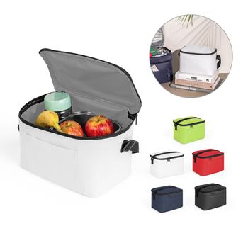 Bolsa térmica de poliéster reciclado 600D con correa de cincha ajustable 7 L Cancun