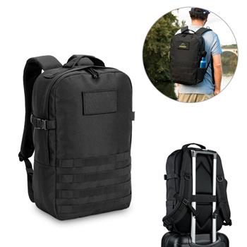 Mochila de estilo militar en poliéster reciclado 600D, alta densidad y forro en poliéster reciclado 210D 17'3’ Edinburgh Bpack