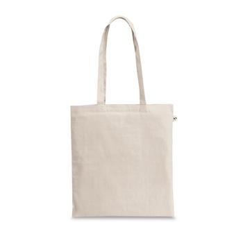 Bolsa de algodón reciclado (70%) y poliéster (30% rPET) (150 g/m²) Svaneti