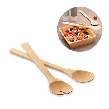 Set de 2 cubiertos para ensalada Salvy