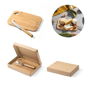 Tabla de quesos y juego de cuchillos Cappero