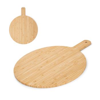 Tabla de servir redonda de bambú Cheesano