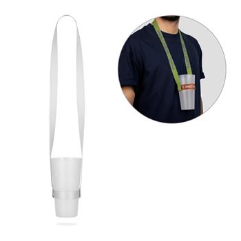 Set Lanyard SUBLIMACIÓN Largo II (20 mm) Duo con lanyard de sublimación portavasos Sheffield
