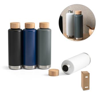 Botella de acero inoxidable (36% reciclado) con pared doble de insolacion al vacío 640 mL Norre Bottle