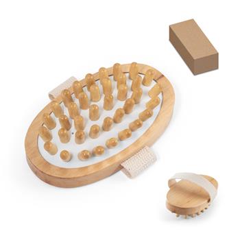 Cepillo de masaje de baño de madera Downey
