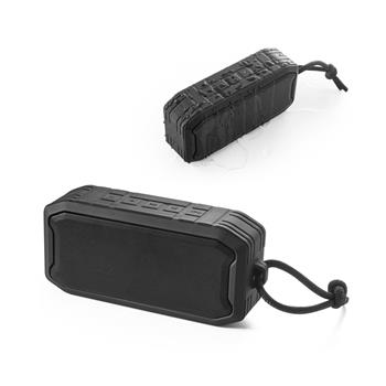 Altavoz portátil de 10W con IPX7 y 9h de autonomía, fabricado en ABS reciclado Sheeran