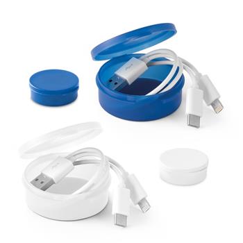 Cable USB 3 en 1 hecho en ABS y PVC EMMY