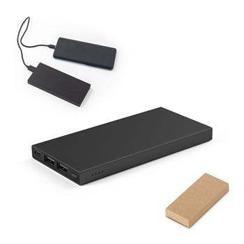 Power bank 5'000 mAh fabricado en aluminio reciclado (100% rAL) Dorothy 5