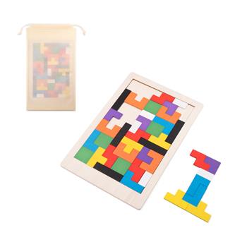 Juego de construcción y encaje hecho de madera contrachapada Moki