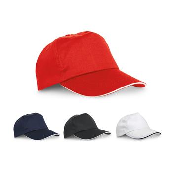 Gorra sandwich de 100% poliéster Claire