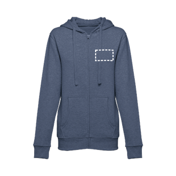 Chaqueta con capucha - Pecho