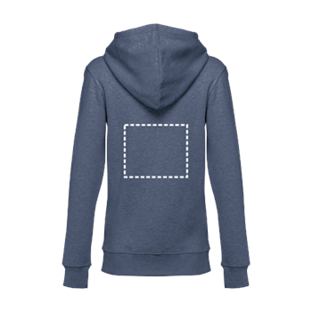 Chaqueta con capucha - Espalda