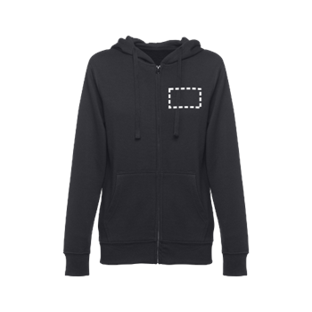 Chaqueta con capucha - Pecho