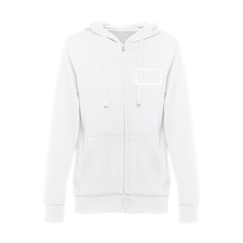 Chaqueta con capucha - Lado izquierdo