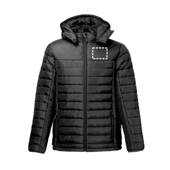 Chaqueta con capucha - Pecho