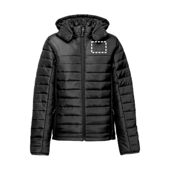 Chaqueta con capucha - Pecho
